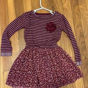 Adorable sweater dress with float skirt!